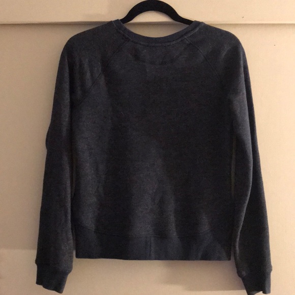 Vince Crewneck Sweatshirt Heathered Navy Girls XL - Picture 2 of 6